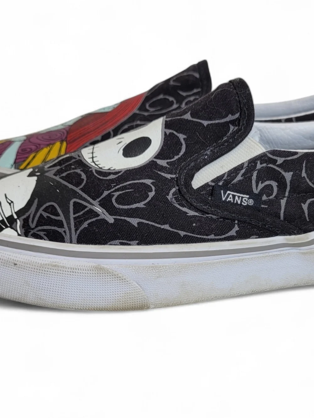 Vans Nightmare Before Christmas Classic Slip On Sneakers W9 M7.5 - Picture 5 of 9